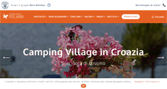 Desktop Screenshot of campingpoljana.com