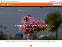 Tablet Screenshot of campingpoljana.com